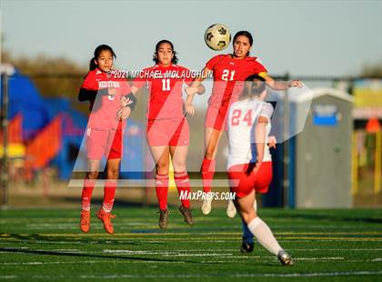 Thumbnail 3 in Monsignor McClancy vs St. John's Prep (GCHSAA Tier 2 City Final) photogallery.