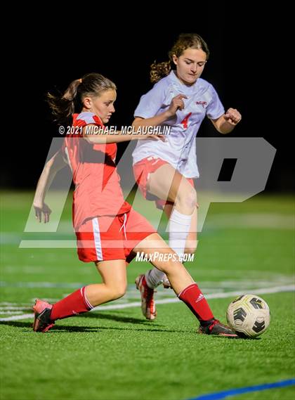 Thumbnail 2 in Monsignor McClancy vs St. John's Prep (GCHSAA Tier 2 City Final) photogallery.