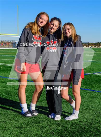 Thumbnail 2 in Monsignor McClancy vs St. John's Prep (GCHSAA Tier 2 City Final) photogallery.
