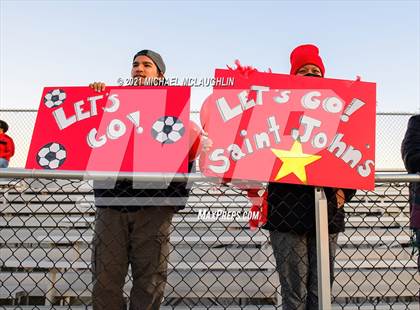 Thumbnail 2 in Monsignor McClancy vs St. John's Prep (GCHSAA Tier 2 City Final) photogallery.