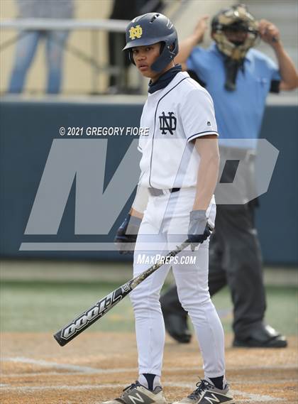 Thumbnail 1 in Harvard-Westlake @ Notre Dame (SO) photogallery.