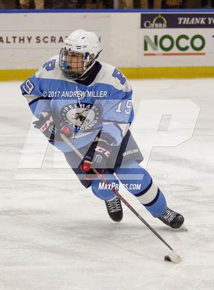 Thumbnail 3 in Brockport vs. Pelham Memorial (NYSPHSAA Division 2 Semifinal) photogallery.