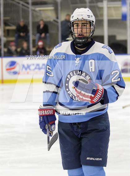 Thumbnail 2 in Brockport vs. Pelham Memorial (NYSPHSAA Division 2 Semifinal) photogallery.