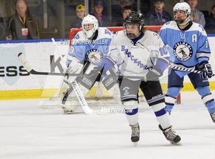 Thumbnail 2 in Brockport vs. Pelham Memorial (NYSPHSAA Division 2 Semifinal) photogallery.