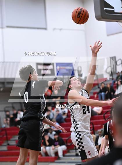 Thumbnail 2 in Clackamas vs Sherwood (2025 Winter Shootout) photogallery.