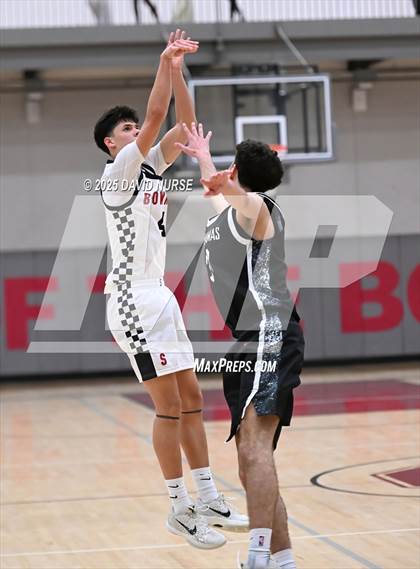 Thumbnail 2 in Clackamas vs Sherwood (2025 Winter Shootout) photogallery.