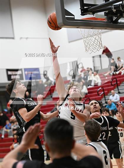 Thumbnail 2 in Clackamas vs Sherwood (2025 Winter Shootout) photogallery.