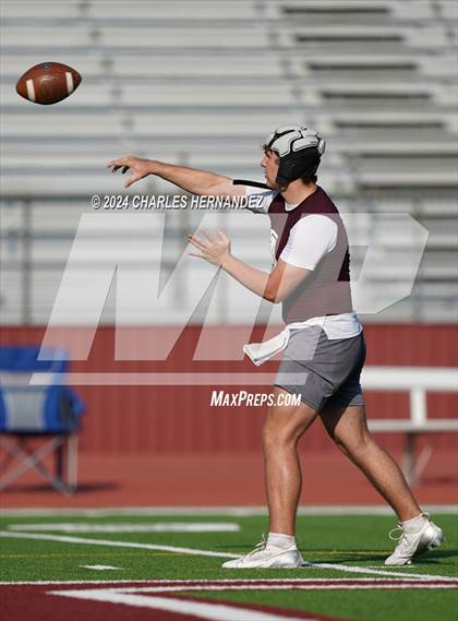 Thumbnail 3 in Austin vs Episcopal School of Dallas (Texas 7 on 7 State Qualifier) photogallery.