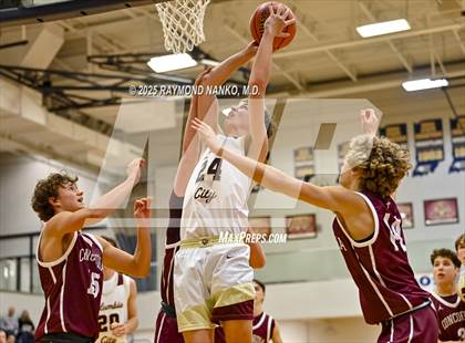 Thumbnail 2 in Fort Wayne Concordia Lutheran vs. Columbia City photogallery.