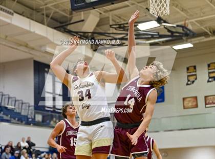 Thumbnail 2 in Fort Wayne Concordia Lutheran vs. Columbia City photogallery.