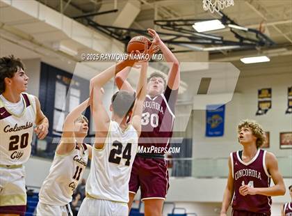 Thumbnail 1 in Fort Wayne Concordia Lutheran vs. Columbia City photogallery.