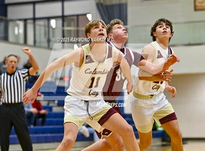 Thumbnail 2 in Fort Wayne Concordia Lutheran vs. Columbia City photogallery.