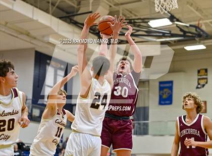 Thumbnail 2 in Fort Wayne Concordia Lutheran vs. Columbia City photogallery.