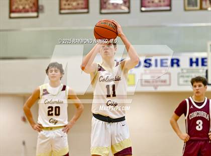 Thumbnail 1 in Fort Wayne Concordia Lutheran vs. Columbia City photogallery.