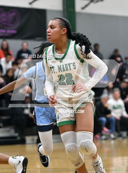 Thumbnail 1 in Centennial vs. St. Mary's (St. Mary's Stockton MLK Showcase) photogallery.