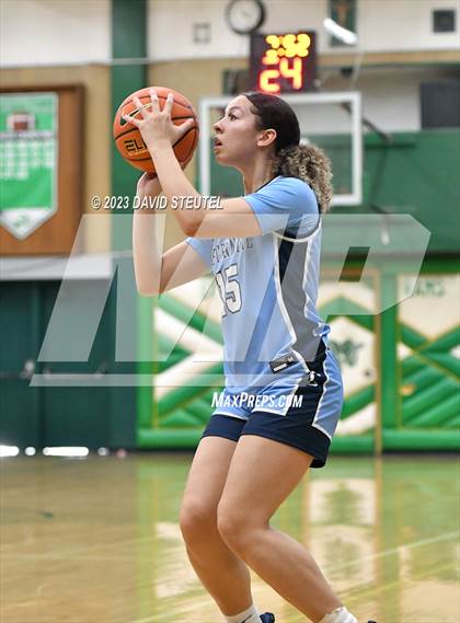 Thumbnail 1 in Centennial vs. St. Mary's (St. Mary's Stockton MLK Showcase) photogallery.