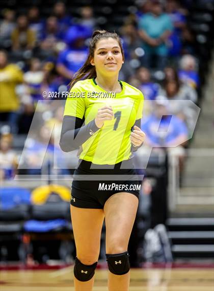 Thumbnail 1 in Veribest vs. Blum (UIL Volleyball 1A Semi-Finals)  photogallery.