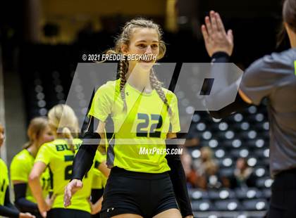 Thumbnail 2 in Veribest vs. Blum (UIL Volleyball 1A Semi-Finals)  photogallery.