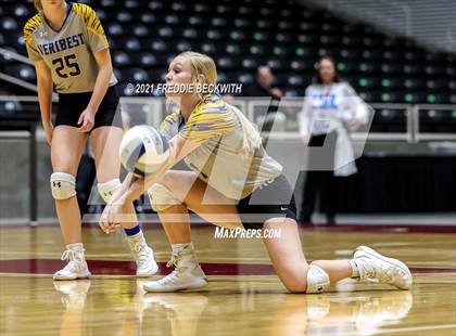 Thumbnail 1 in Veribest vs. Blum (UIL Volleyball 1A Semi-Finals)  photogallery.