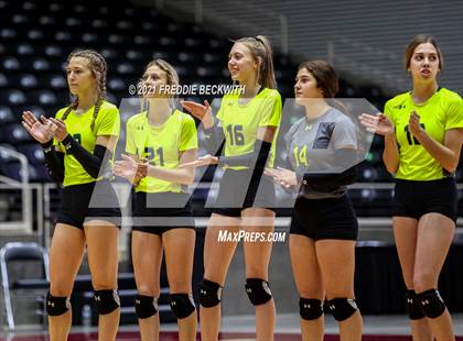 Thumbnail 2 in Veribest vs. Blum (UIL Volleyball 1A Semi-Finals)  photogallery.