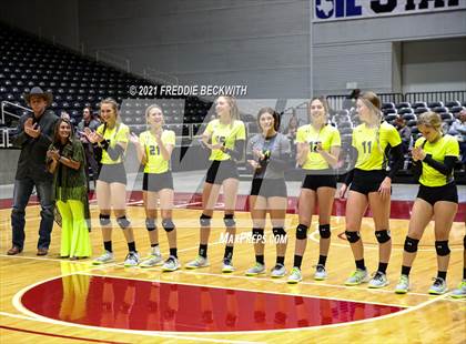 Thumbnail 1 in Veribest vs. Blum (UIL Volleyball 1A Semi-Finals)  photogallery.