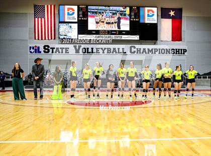 Thumbnail 3 in Veribest vs. Blum (UIL Volleyball 1A Semi-Finals)  photogallery.