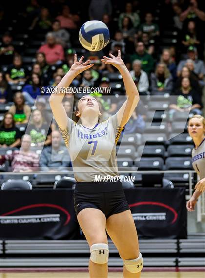 Thumbnail 1 in Veribest vs. Blum (UIL Volleyball 1A Semi-Finals)  photogallery.