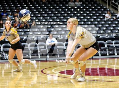 Thumbnail 3 in Veribest vs. Blum (UIL Volleyball 1A Semi-Finals)  photogallery.