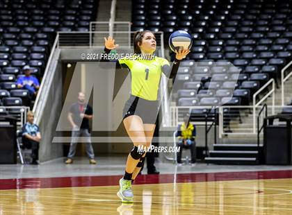 Thumbnail 1 in Veribest vs. Blum (UIL Volleyball 1A Semi-Finals)  photogallery.