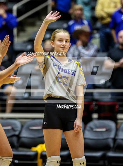 Thumbnail 3 in Veribest vs. Blum (UIL Volleyball 1A Semi-Finals)  photogallery.