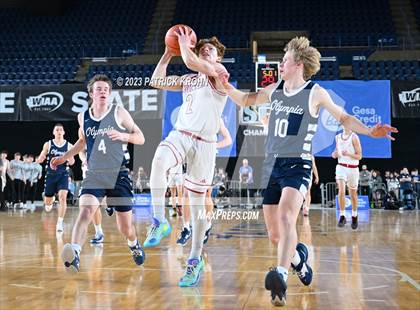 Thumbnail 1 in Olympia vs. Mount Si (WIAA 4A Semifinal) photogallery.