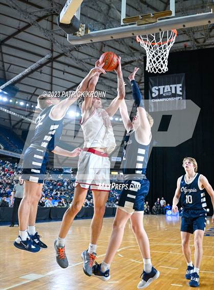 Thumbnail 2 in Olympia vs. Mount Si (WIAA 4A Semifinal) photogallery.