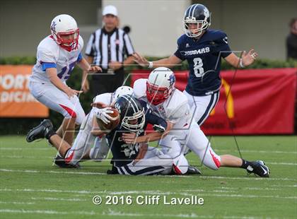 Thumbnail 1 in Coastal Christian Prep vs St.John's Christian (2016 Sertoma Classic) photogallery.
