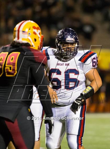 Thumbnail 1 in Great Oak vs. Mission Viejo (CIF SS West Valley Division Semifinal) photogallery.