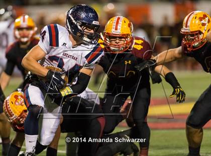 Thumbnail 2 in Great Oak vs. Mission Viejo (CIF SS West Valley Division Semifinal) photogallery.