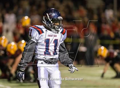 Thumbnail 3 in Great Oak vs. Mission Viejo (CIF SS West Valley Division Semifinal) photogallery.