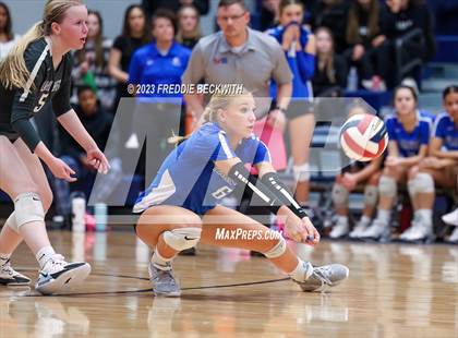 Thumbnail 3 in Prosper vs. Plano West (UIL 6A Volleyball Bi-District) photogallery.