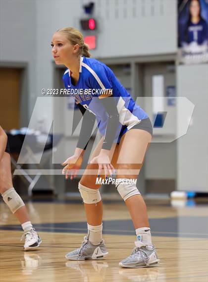 Thumbnail 1 in Prosper vs. Plano West (UIL 6A Volleyball Bi-District) photogallery.