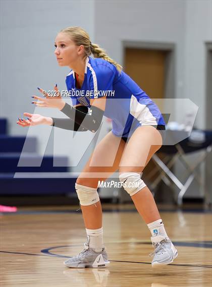 Thumbnail 3 in Prosper vs. Plano West (UIL 6A Volleyball Bi-District) photogallery.