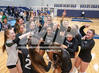 Thumbnail 1 in Prosper vs. Plano West (UIL 6A Volleyball Bi-District) photogallery.