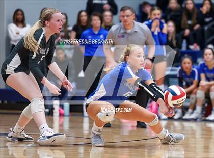 Thumbnail 2 in Prosper vs. Plano West (UIL 6A Volleyball Bi-District) photogallery.