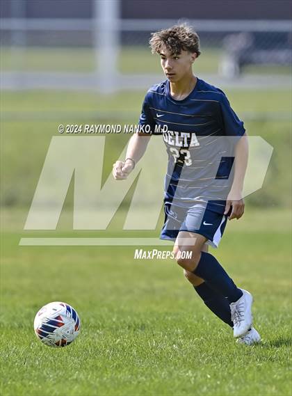 Thumbnail 1 in Muncie Central @ Delta (Scrimmage) photogallery.