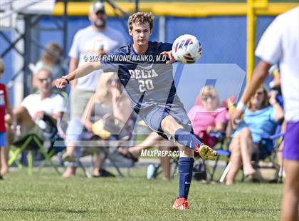 Thumbnail 2 in Muncie Central @ Delta (Scrimmage) photogallery.