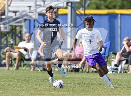 Thumbnail 3 in Muncie Central @ Delta (Scrimmage) photogallery.