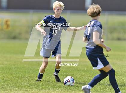 Thumbnail 1 in Muncie Central @ Delta (Scrimmage) photogallery.