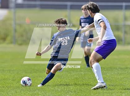 Thumbnail 3 in Muncie Central @ Delta (Scrimmage) photogallery.