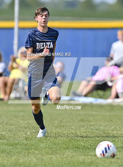 Thumbnail 1 in Muncie Central @ Delta (Scrimmage) photogallery.