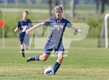 Thumbnail 2 in Muncie Central @ Delta (Scrimmage) photogallery.