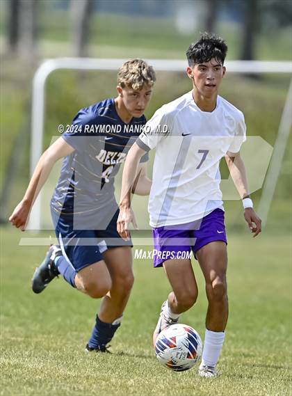Thumbnail 2 in Muncie Central @ Delta (Scrimmage) photogallery.