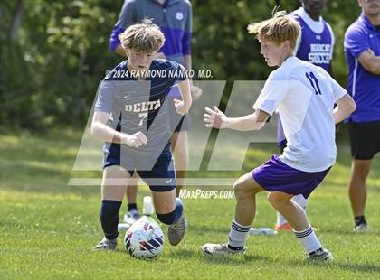 Thumbnail 1 in Muncie Central @ Delta (Scrimmage) photogallery.